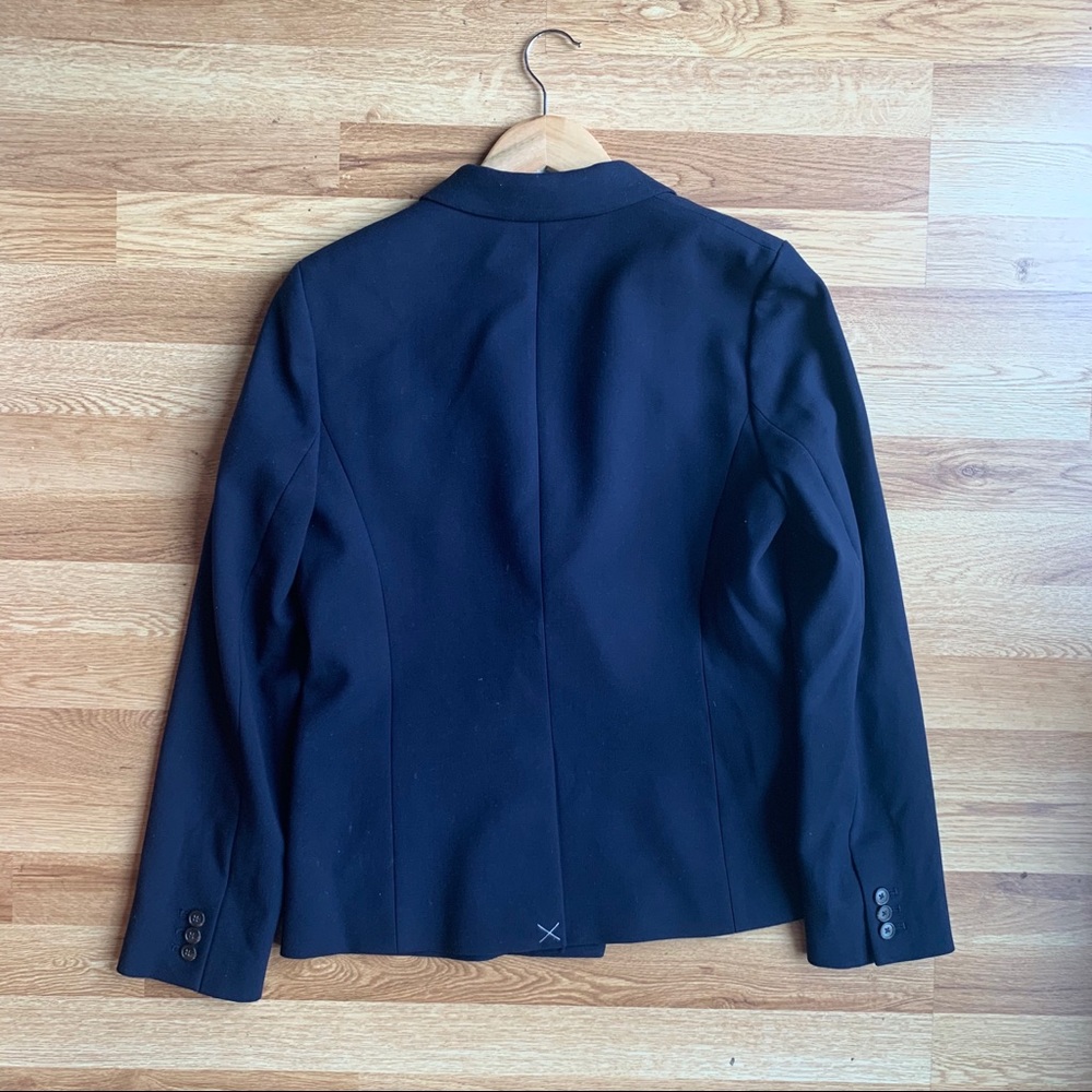 J Crew Dover Blazer Jacket Navy Sz 6 or Sz 12 - Picture 7 of 8